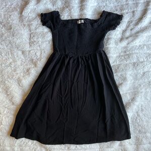 black dress